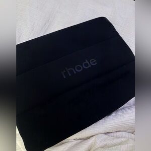 rhode black oversized bubble bag tote